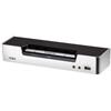 ATEN CS1794 switch per keyboard-video-mouse (kvm) Montaggio rack Nero, Acciaio i