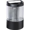 CoolHead Frigorifero a Pozzetto per Bibite e Lattine FT110B colore Nero - Top in Vetro e Separatore Interno - Capacità lt 110 - Temp 2° +12°C