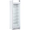 CoolHead Congelatore Verticale con Porta a Vetro in ABS Bianco - Canopy Superiore - N° 6 Ripiani Fissi - Capacità lt 320