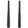 Eboxer Antenna Walkie Talkie VHF 136-174MHz 2pz 15.5cm per Yaesu/VX-110 / VX-130 / VX-131 / VX-132 / VX-150 / VX-150 / VX-151 / VX-152 FT-60R Walkie Talkie Radio
