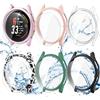 aceyoon 6+6 Pezzi Cover 40mm per Samsung Galaxy Watch 5 4, PC Protettiva Custodia + 9H Pellicola Protettiva Vetro Temperato Anti-Graffio Schermo Protezione Cover Galaxy Watch 4 40mm (separat)