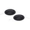 Yctze 2 Pezzi 25 Mm Tweeter Bobina Voice Cupola Film di Seta Bobina di Ricambio FAI DA TE per la Riparazione degli Altoparlanti