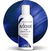 Adore Tinta per capelli semi-permanente brillante, 112 blu indaco