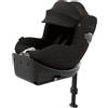 CYBEX Seggiolino Auto Sirona Ti i-Size Sepia Black Plus con Base inclusa 40-105CM