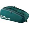 WILSON Borsa BLADE V10 9PK RACKET BAG Green Tennis