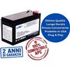 UPC Batteria di ricambio per APC Back UPS 550/650/700 - sostituisce APCRBC110