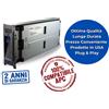 UPC Batteria di ricambio per APC Smart UPS 1500/2200/3000, APC Smart UPS XL 1500/3000, APC Smart UPS 2200, APC Smart UPS 3000 - sostituisce APC RBC43