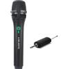 Majestic MICROFONO WIRELESS UHF CON RICEVITORE RICARICABILE SISTEMA MICROFONICO SENZA FIL