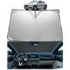 GAFAT [Upgrade] GAFAT Compatibile con Mercedes Benz GLA H247 2020-2026/ EQA 2022-2026 Parasole Parabrezza interno, Protezione Solare, Raffreddamento, Protezione UV, UPF 50+, Accessori GLA H247 2025