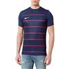 NIKE DR2703-410 Jordan Dri-Fit SS Top JSY T-Shirt Uomo Midnight Navy/Midnight Navy/White Taglia L