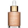 Clarins Skin Illusion Fondotinta Fluido - Fondotinta Siero Effetto Pelle Nuda Colore 107C Beige