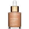 Clarins Skin Illusion Fondotinta Fluido - Fondotinta Siero Effetto Pelle Nuda Colore 112C Amber