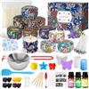 UCAMP Kit per Fabbricazione Candele Fai Da Te - Set Regalo per Principianti, Kit per La Fusione Di Cera Profumata - DIY Set
