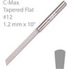 Bulino Gravermax Piatto Misura 12 Da 1.2mm- GRS