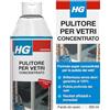 HG Detergente per Vetri, Formula Professionale Concentrata per una Lucentezza Senza Aloni, Utilizzabile su Porte Finestre, Finestre e Specchi 500ml (297050108)