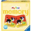 Ravensburger - 20998 - Peluche My first memory® - Il classico gioco di memoria con 24 carte di stoffa e simpatici animali per bambini, giocattoli a partire dai 2 anni