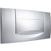 Geberit Plaque de fixation Geberit 200F, rinçage-arrêt-rinçage, 115.222.46.1, 115.222.46.1, Colorazione: Cromato opaco