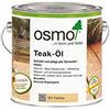 Osmo 007 - Olio di teak, 0,75 l, colore: Trasparente
