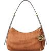 Michael Kors Borsa a Spalla Nolita Media in Pelle Martellata