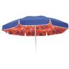 Greenwood Ombrellone Riccione cm 200/8 cotone doubleface fusto 33mm di Greenwood