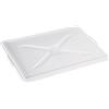 Giganplast 30 x 40 x H10 cm - Coperchio Per Cassetta Portaimpasto Rettangolare In Plastica