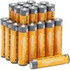 Amazon Basics, 20 batterie alcaline AAA ad alte prestazioni, 1,5 Volt, durata di 10 anni