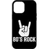 Vintage Rock & Roll Music Rock Concert M Custodia per iPhone 12 Pro Max Rock N Roll vintage anni '80 Rock Band Rock Music Chitarrista Punk