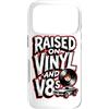 Raised On Vinyl And V8s Custodia per iPhone 17 Pro Rialzato su vinile e V8s Retro Vintage Music And Cars