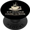 BookTok Fantasy Magical Book Lover Gifts Cozy Fantasy Reader Low Stakes Fantasy Soft Magic PopSockets PopGrip Adesivo