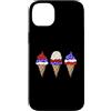 4th of July Popsicle Red White Blue US F Custodia per iPhone 14 Plus 4 luglio Ghiacciolo Rosso Bianco Blu Bandiera Americana Patriottica