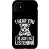 Fun Staffy Fun Staffordshire Bull Terrie Custodia per iPhone 11 Divertente cane Staffy Staffordshire Bull Terrier