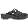 GEMINI BUCKLE CIABATTE DONNA NERO MISURA 36 - CALZATURA COMFORT ERGONOMICA