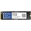 LinkMore XE300 SE 512 GB PCIe Gen3 NVMe M.2 2280 interno Solid State Drive, Gen3.0X4 velocità di lettura fino a 2100 MB/s per Latop e PC