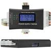 VBESTLIFE Tester di Alimentazione ATX, 20/24 4/6/8 Pin Strumento di Ispezione e Manutenzione Dell'host del Computer, con Cicalino e Display LCD, per ATX, ITX, BTX, PCI E, SATA, HDD