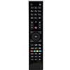 Tangxi Telecomando universale per tutti i televisori Hitachi, telecomando tipi di TV (LED/LCD/HD/Plasma) - con funzione di apprendimento - Colore nero - ABS