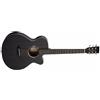 Tanglewood Chitarra acustica BLACKBIRD TWBB SFCE Smokestack Black Satin