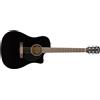 Fender CD-60SCE Dreadnought Black