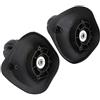 Qiilu 2Pcs Ruote per bagagliaio Valigia per bagagli Ruota girevole Sostituzione ruote per bagagli in PVC Valigia per bagagli Accessorio di ricambio per valigia trolley ruote trolley ricambio