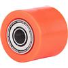 Kuuleyn Pignone Guida Catena, 8mm Rullo Tendicatena Universale Rullo Tenditore Puleggia Guida Ruota Pignone Catena per Moto Dirt Bike Enduro(arancia)