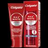 Colgate Dentifricio Max White Ultra Freshness Pearls, 50 ml, dentifricio per denti più bianchi e freschezza duratura