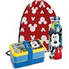 Set Lunch Box con Bottiglia Termica Mickey Forever & Ever + Sacca EGAN