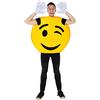 Dress Up America Winking Emo_ji Costume per giochi di ruolo - Wink Emoticon Tunica - Vitale nell'apprendimento e nel divertimento