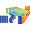 Nerf Hasbro Nerf Elite Junior, Flyer, Blaster Giocattolo Facile da Usare, Per Bambini e Bambine da 6 Anni in Su, Ottima Idea Regalo, Mirino Grande, Con 5 Dardi Nerf Elite Ufficiali, Multicolore