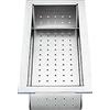 BLANCO 219649 Resteschale STEELART Ciotola in Acciaio Inox, 125 cm Unterschrank