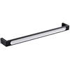Ibergrif M34200B - Porta Salviette Singolo, Portasciugamani da Bagno, 60 cm, Acciaio