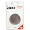 Bialetti 0800006 - Set di 3 guarnizioni + Filtro per caffettiere Italiane da 12 Tazze, Metallo Bianco, 5 x 5 x 1 cm