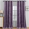 YSTELLAA Tende Velluto Oscuranti Per Interni 2 Pezzi, 140×225CM, Tende Camera Da Letto Moderna, Con Anelli, Termica Isolante Freddo E Caldo, Per Camera Da Letto, Viola Chiaro