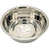 Bubimex - Ciotola in Acciaio Inox per Cani e Gatti - Contenitore per Acqua e Cibo - Resistente, igienico, Facile da Pulire e Senza Tempo - Ciotola di Alta qualità - 2,80 L