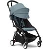 Stokke Passeggino YOYO³ da 6 Mesi - Leggero e da Viaggio, Aqua | Passeggino leggero 6,2 kg, si chiude con una mano, misura cabina aereo, fino a 22 kg, da 6 mesi.
