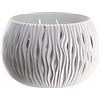 Prosperplast Bowl SANDY CON serbatoio in colore bianco, 16,1 (altezza) x 23,8 (larghezza) x 23,8 (profondità) cm